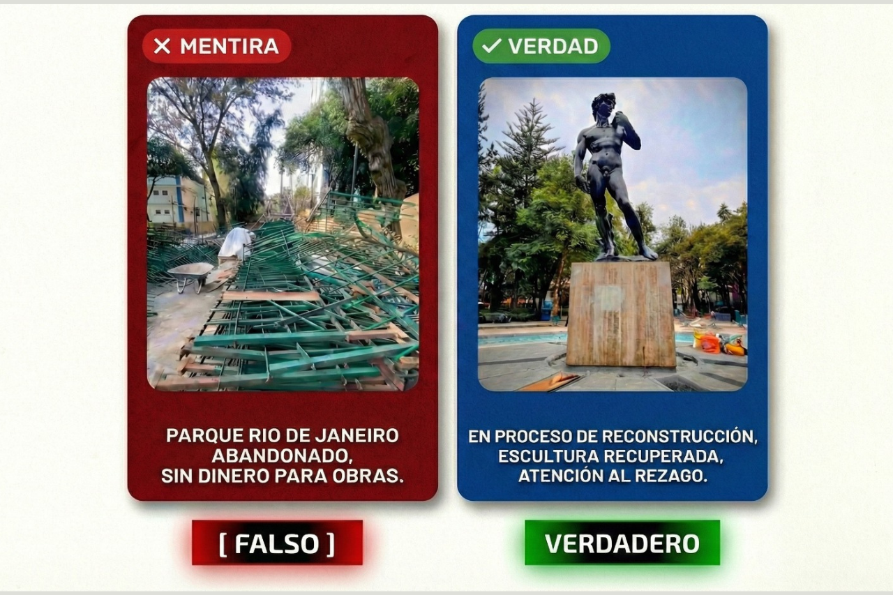 El Parque Río de Janeiro no se “abandonó”: se está reconstruyendo.