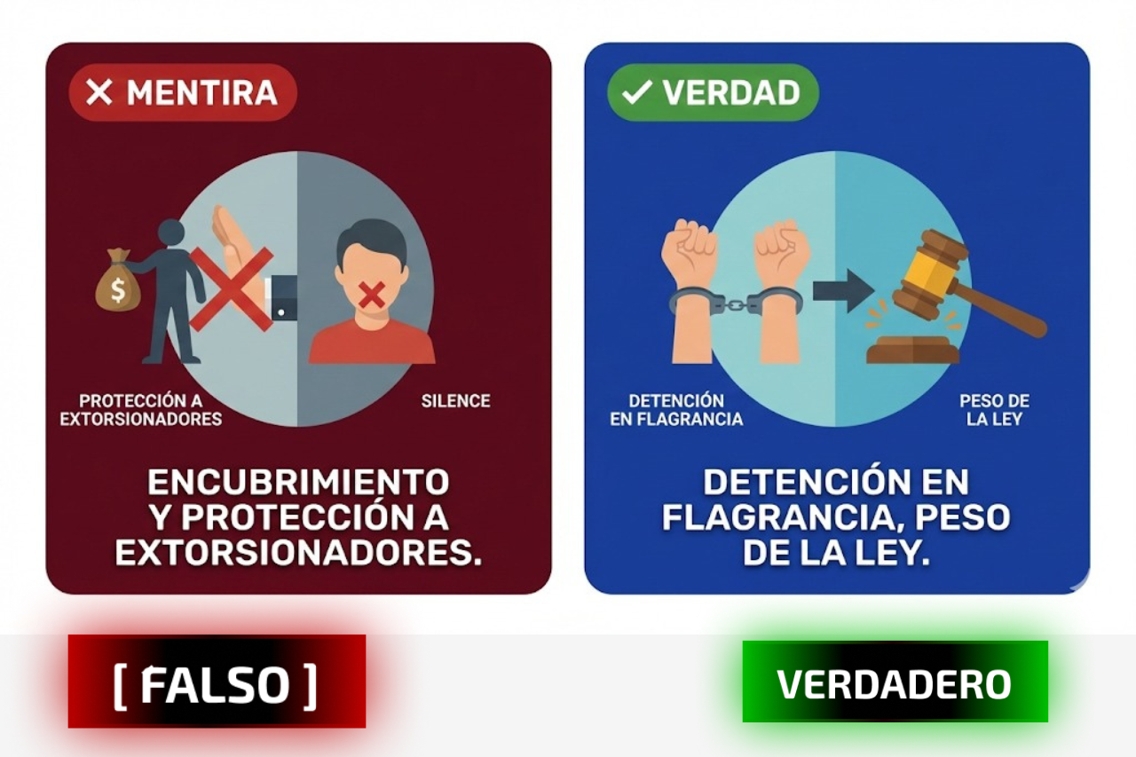 Aquí no se encubre a nadie.