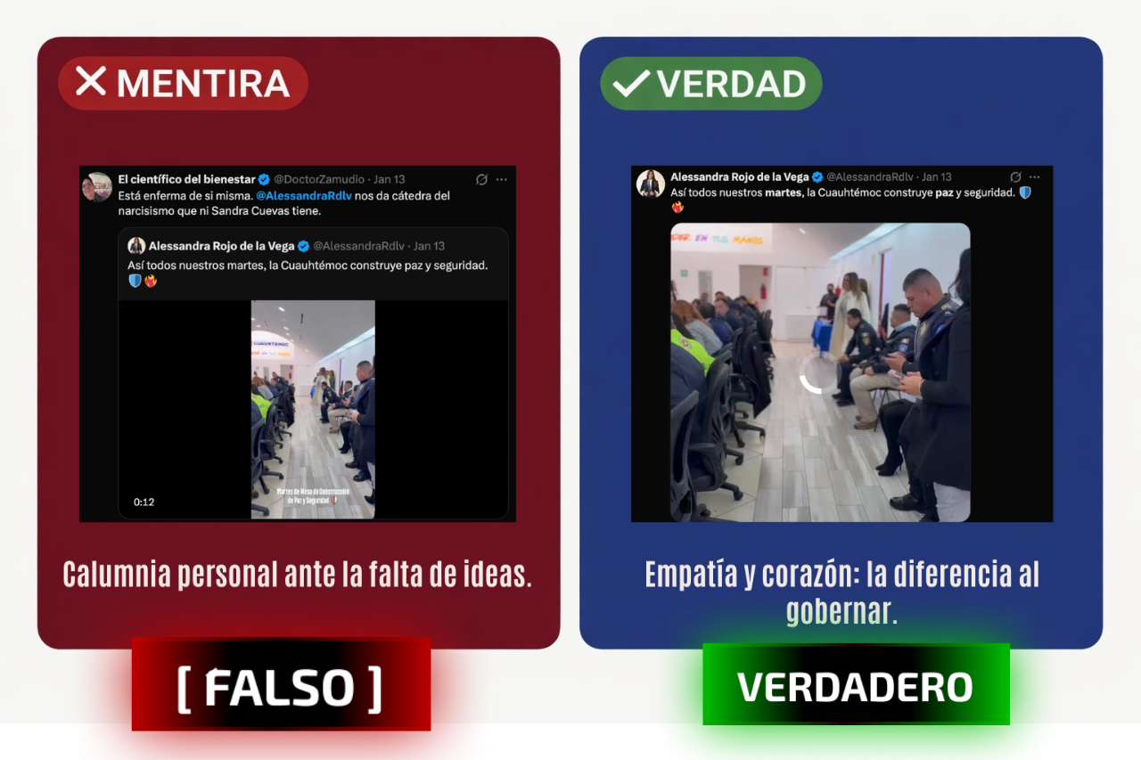 Cuando no pueden debatir ideas, atacan a la persona.
