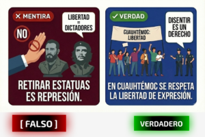La libertad no se honra con estatuas de dictadores