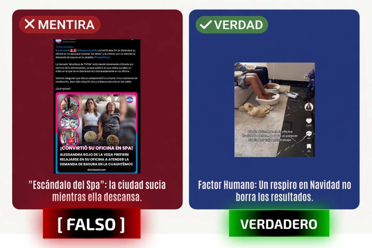 Un momento humano no borra el trabajo.