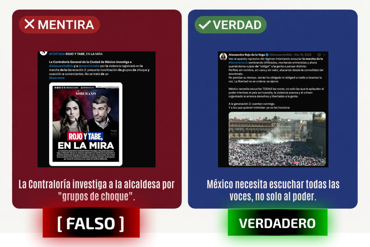 Un titular no es una investigación.