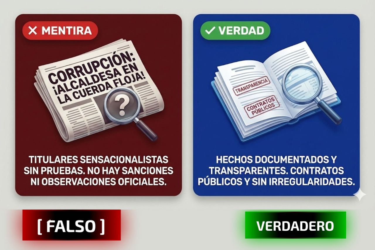 Un titular no prueba corrupción