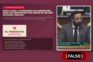 Romo acusa a Alessandra de corrupción, pero fue denunciado por desvío de 232 MDP en Miguel Hidalgo