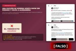Una facción de Morena monta show en explanada de la Cuauhtémoc sin permiso y culpa a Alessandra por aplicar la ley