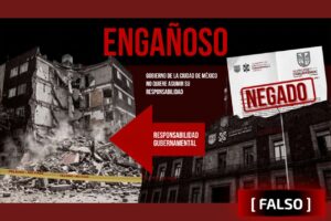 ENGAÑOSO: Culpan a la Alcaldía Cuauhtémoc por derrumbes que autorizó el Gobierno Central