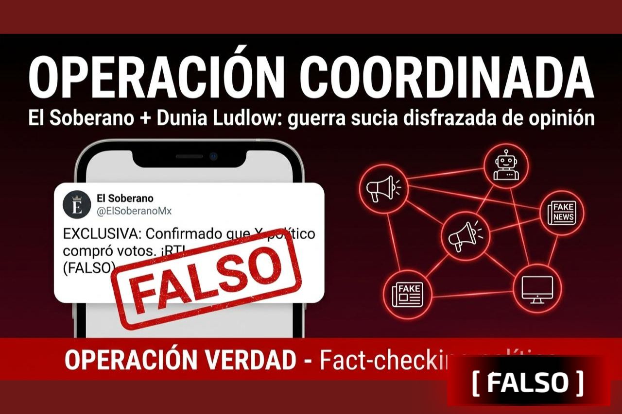 El Soberano y Dunia Ludlow: la misma operación de guerra sucia con diferente disfraz