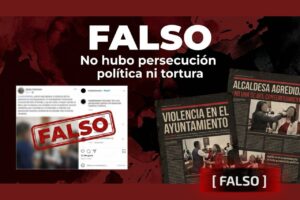 FALSO que Alessandra Rojo de la Vega haya ordenado la detención de un activista por tener videos comprometedores