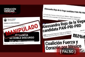 Alessandra ganó como candidata PAN-PRI-PRD y cuenta de propaganda le inventa doble discurso por reunirse con priistas